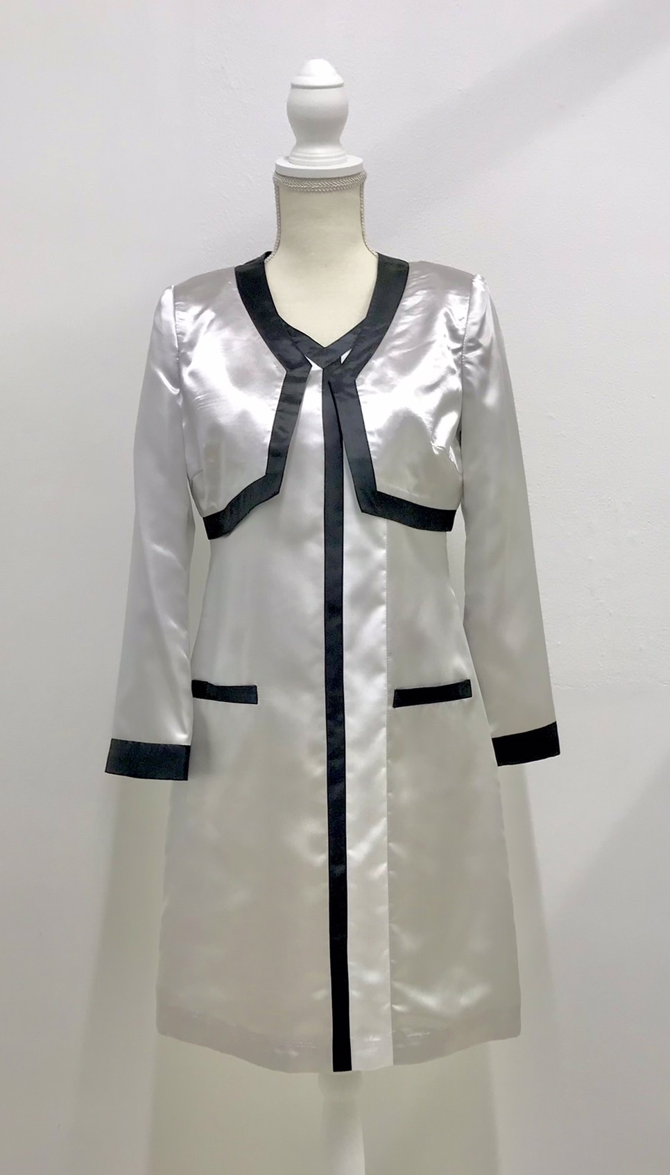 エナメル ワンピ・ジャケット