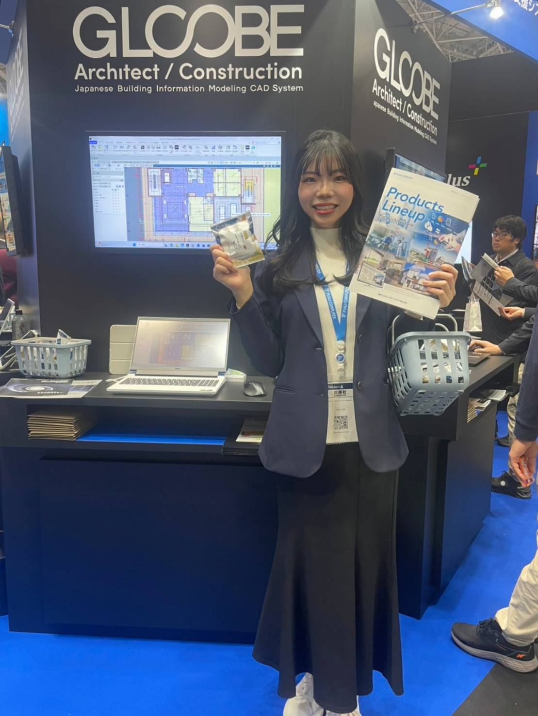 建設DX展＠東京ビッグサイト　A construction DX exhibition＠Tokyo Big Sight