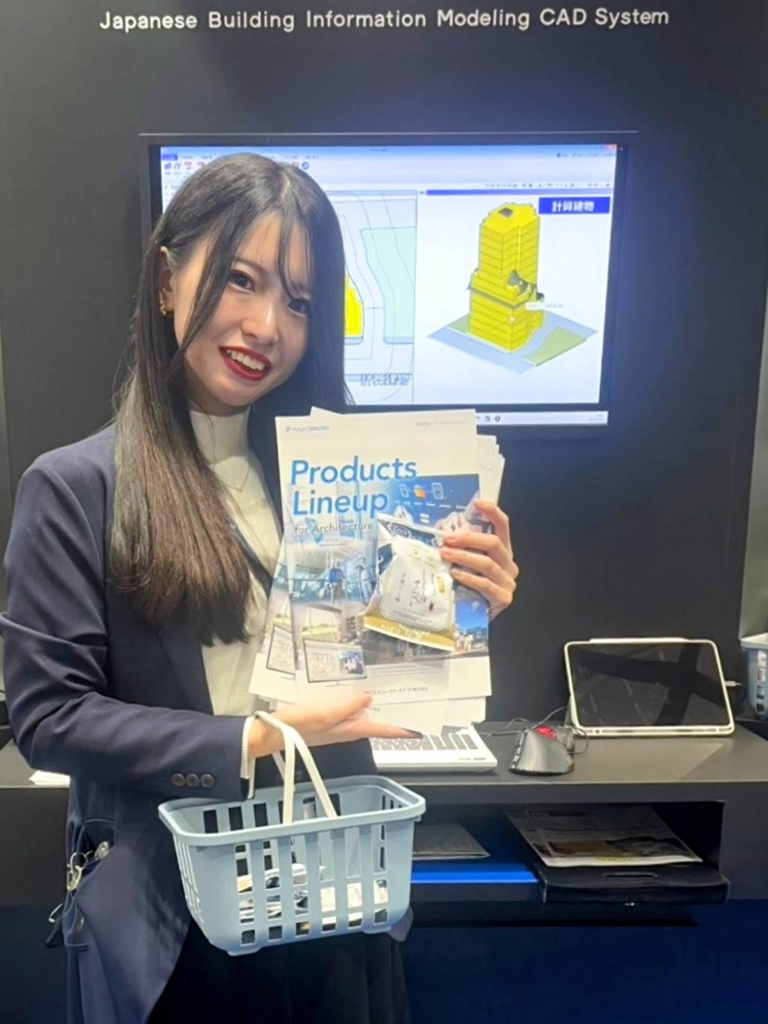 建設DX展＠東京ビッグサイト　A construction DX exhibition＠Tokyo Big Sight